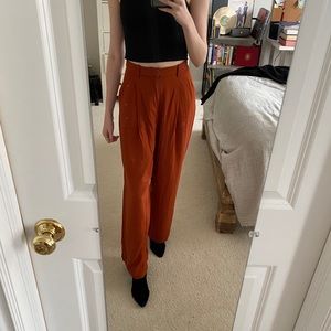 H&M wide leg trouser pants